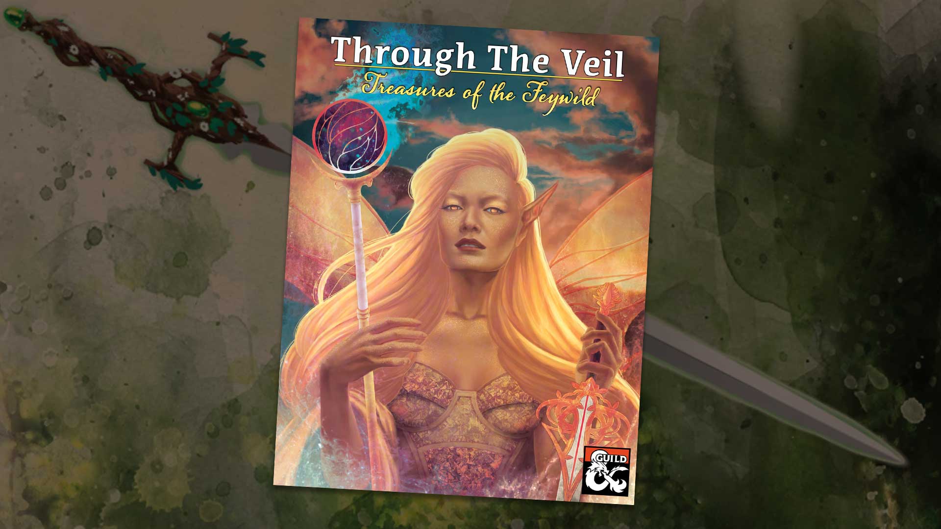 The cover of Through the Veil – Treasures of the Feywild