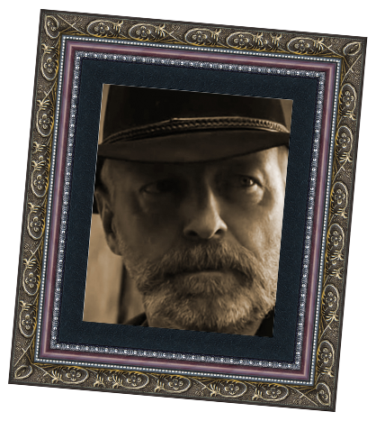 Ken Arnold photo in a picture frame.