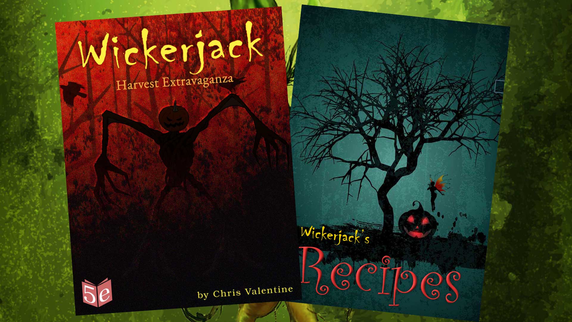 Wickerjack and Wickerjack recipes covers